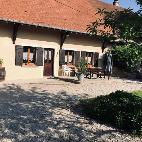 Gîte du champ de la Briette, hotel en Champrougier