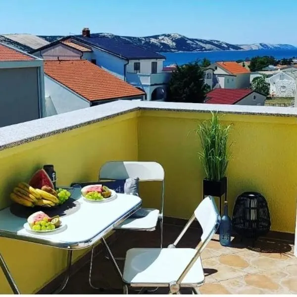 Sunshine Apartment, hotel in Stara Novalja