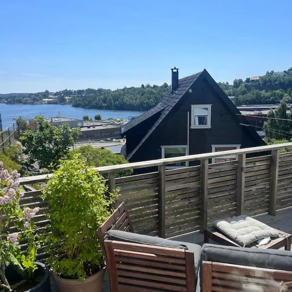 Vakker lelighet nær sentrum., hotel en Kristiansand