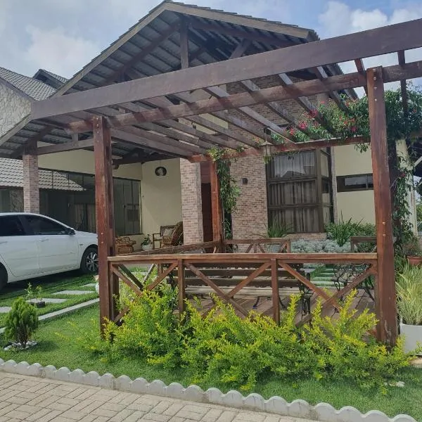 Chalé de campo em condomínio fechado – hotel w mieście Bananeiras