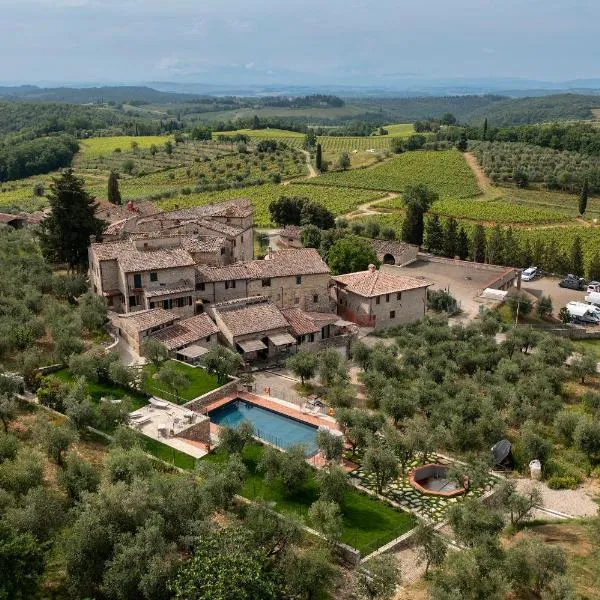 BORGO A MONTI di Sotto, hotel v destinácii Gaiole in Chianti
