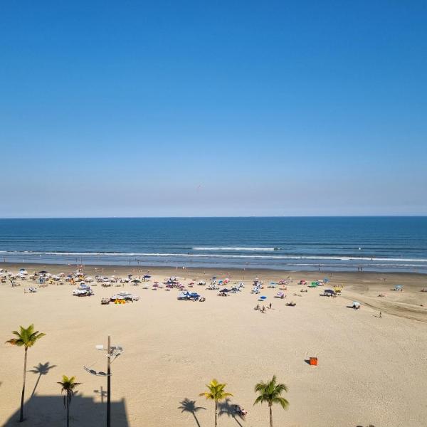 Apartamento de frente para o mar Praia Grande SP
