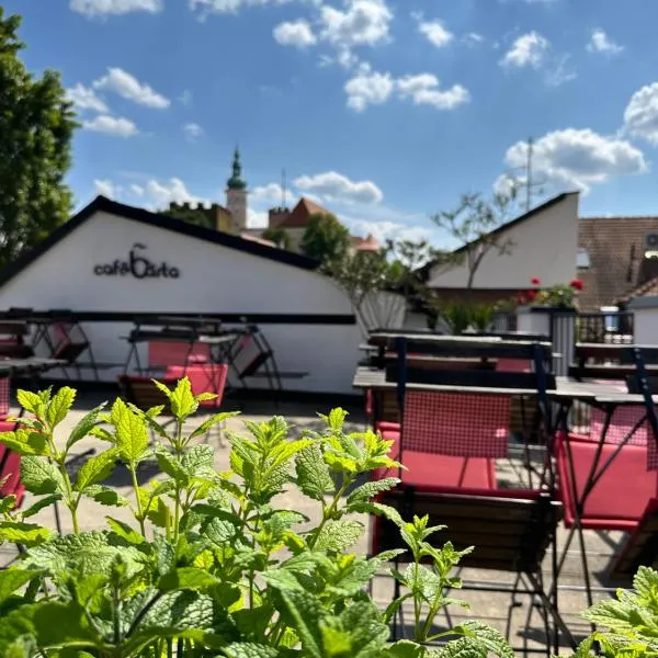 Penzion, vinný sklep a café Bárta, hotel en Mikulov