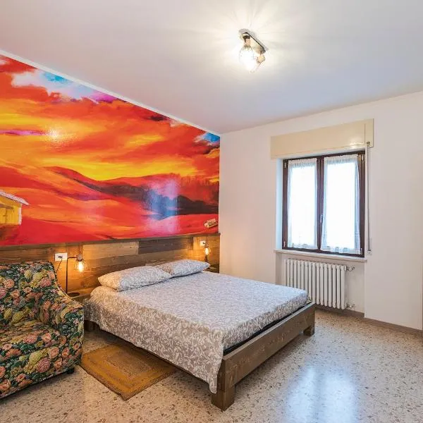 Casa MONTE CROCE, hotell sihtkohas Corbiolo