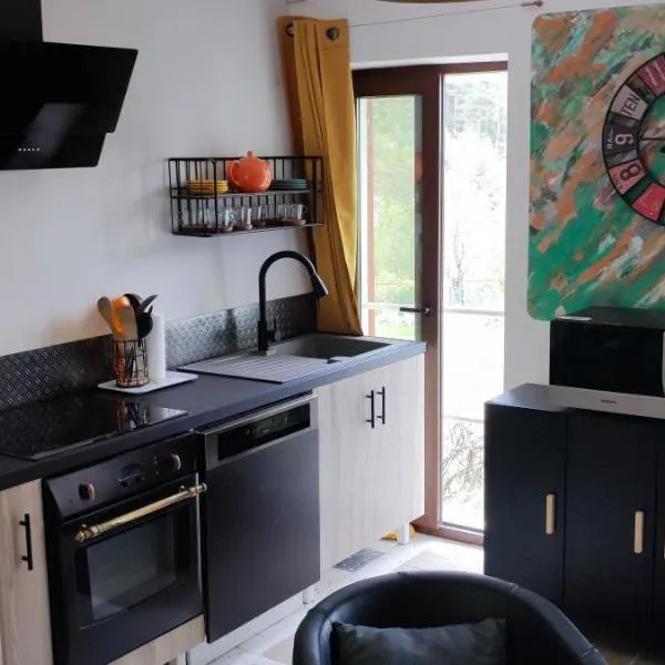 Loft neuf 4 couchages Peone- Valberg, hotel in Péone