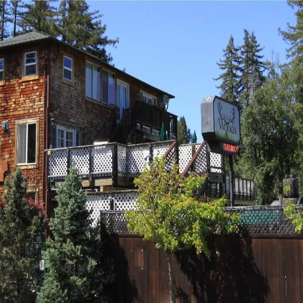 The Woods Hotel - Gay LGBTQ Cabins, hotel Guerneville-ben