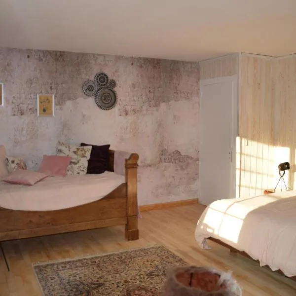 Moulin de la Cuse - Chambre l'Anse, hotel v destinaci Cusance