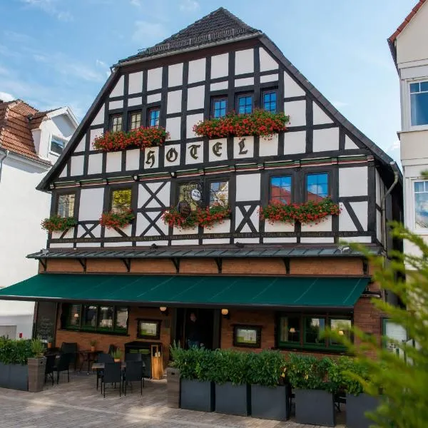 Hotel zum Braunen Hirschen, hotel di Bad Driburg