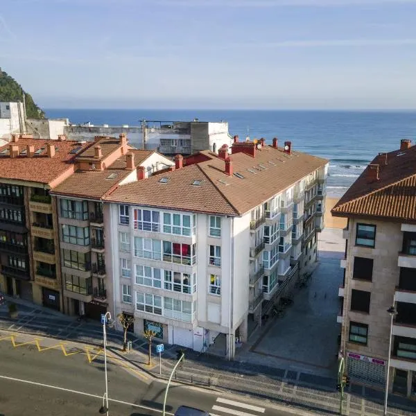 Bañeru 1 Vivienda en el centro de Zarautz a 1 min de la playa by Egona, hotel em Zarautz