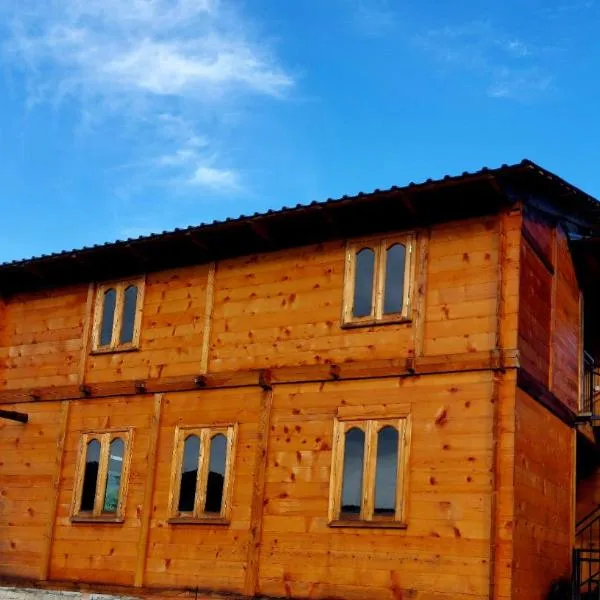 Wooden House Garetke, hotel in Dzentsmani