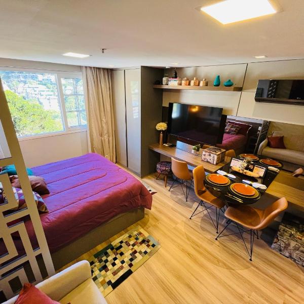 Studio luxo Granja Brasil cozinha completa flat - Itaipava - Foto 4