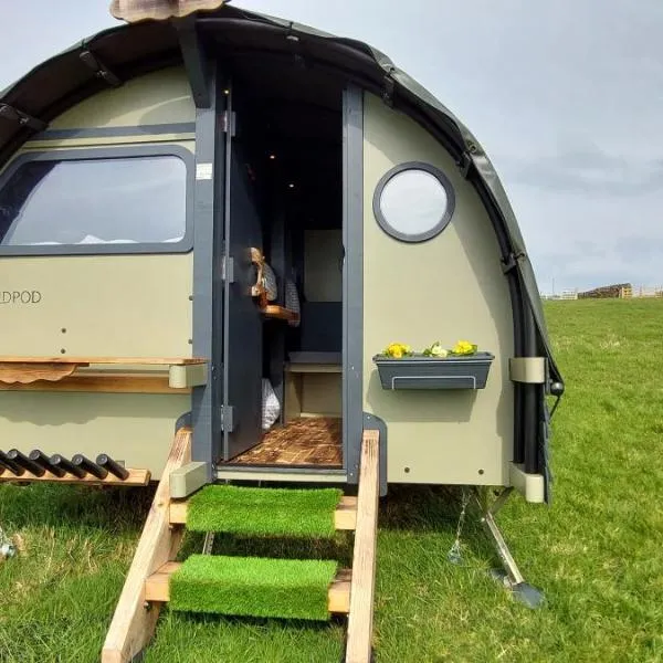 Little Middop Farm Camping Pods、ジスバーンのホテル