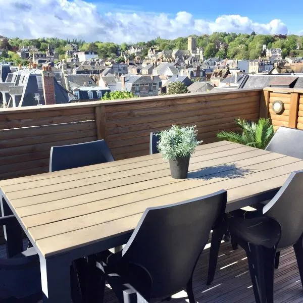 la terrasse Louvard - lesparisnormands โรงแรมในวิลเลร์-ซูร์-แมร์