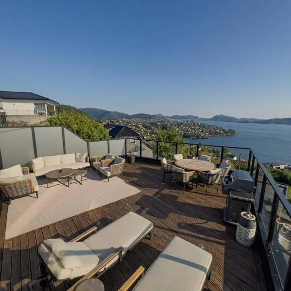Sjøutsikt, jacuzzi og solfylt, hotel in Bergen