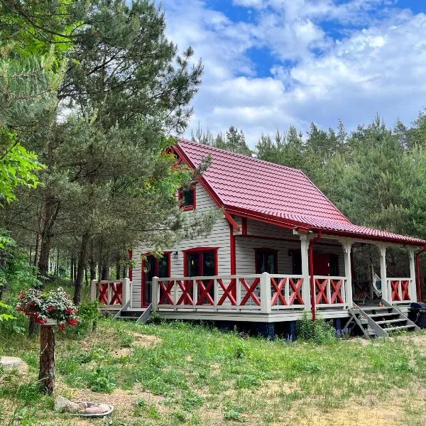 Lille Bornholm, hotel in Banie Mazurskie