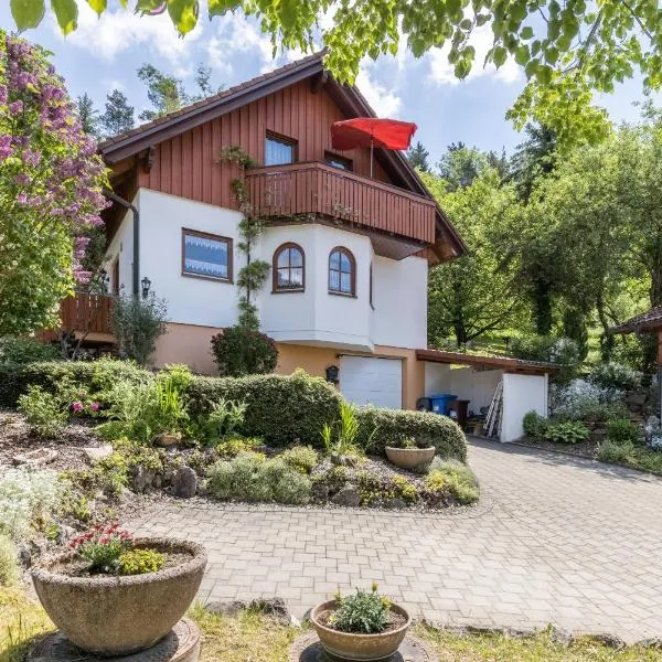 Ferienwohnung Haus am Wald, отель в городе Meßstetten