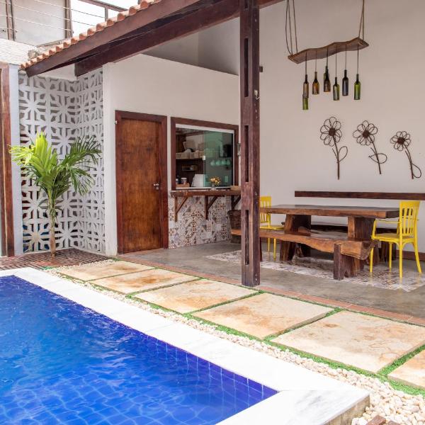 Casa 3 amores PREÁ, vento, charme, piscina e 2 quartos - Foto 4
