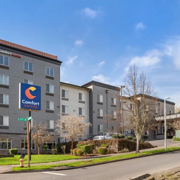 Comfort Suites Eugene、ユージンのホテル