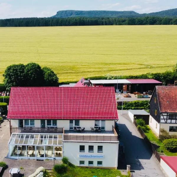 Gästehaus Kaiserkrone, хотел в Schöna