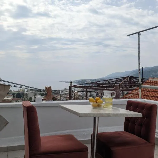 Best sunset & sunrise budget rooms: Loutrópolis Thermís şehrinde bir otel