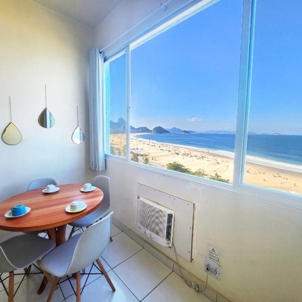 Charmoso Studio na Areia de Copacabana TC801