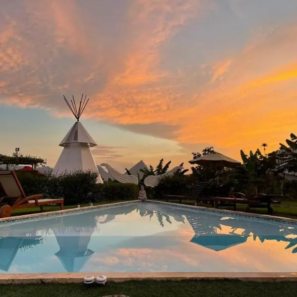 Cerro Tusa Glamping, hotel di Angelópolis