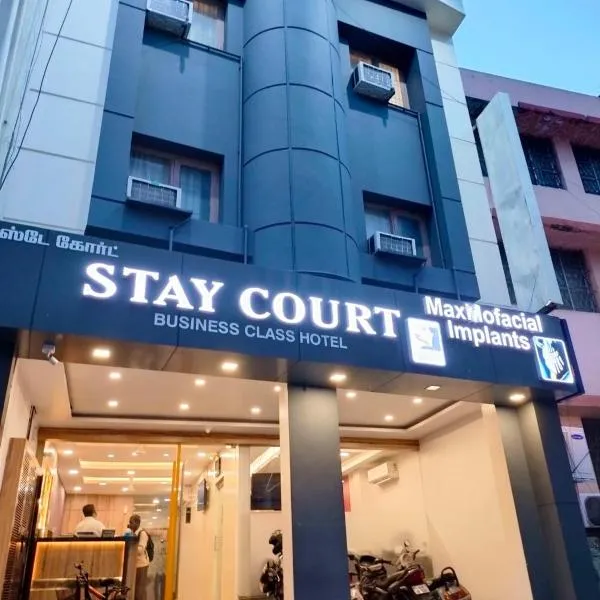 Stay Court - Business Class Hotel - Near Central Railway Station, hotel in Chennai