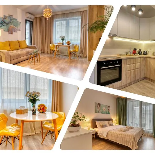Relaxation Station - My Charming, Cosy&Inviting Apt - Smart Thermostat - Private Parking - IOR Park - Long Term Price Cuts, hotel in Bucharest
