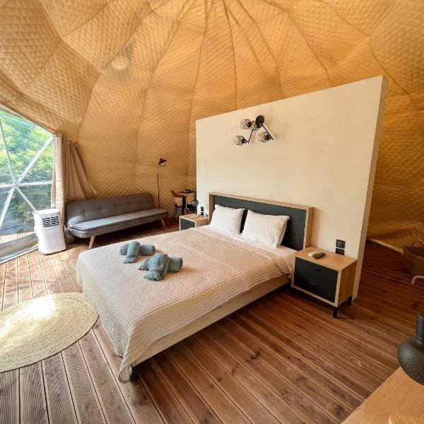 Manna Gea Glamping Domes, hotel in Vonitsa