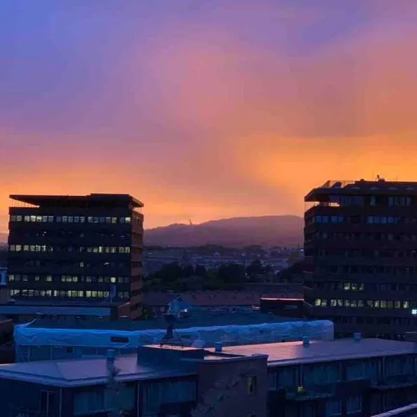 Central apartment with an amazing view, hotel in Oslo