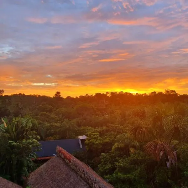 Casa Azul Reserva Amazonica, hotel v mestu Santa Sofía