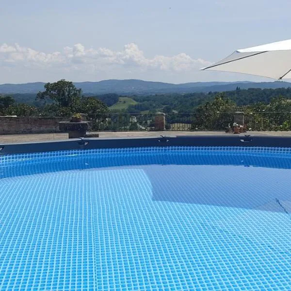 Villa Cicogna, Private villa with exclusive use pool, готель у місті Террануова-Браччоліні