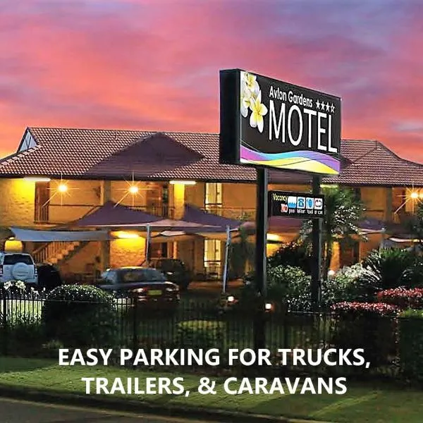 Avlon Gardens Motel, hotel en Ballina