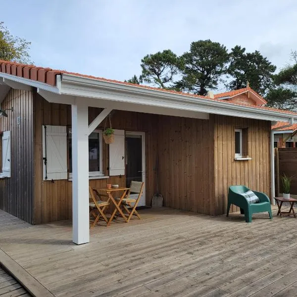La Cabane de l'Estran au bord de mer – hotel w mieście Lanton
