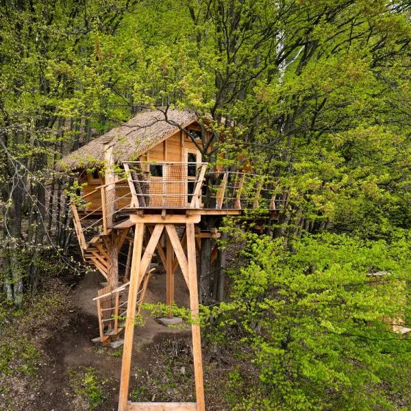 TREEHOUSE POD LESOM, hotel in Hnúšťa