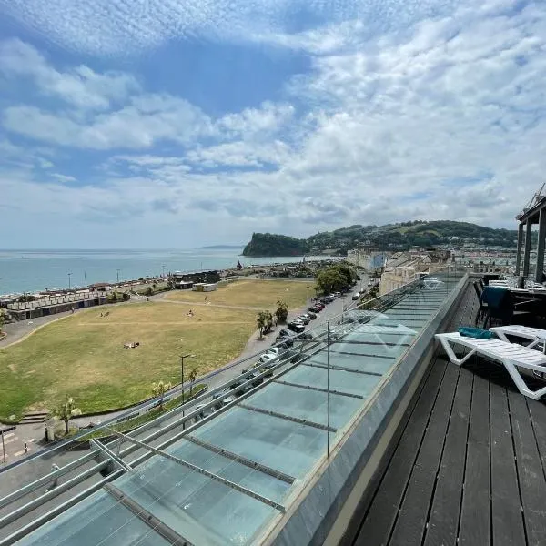 Riviera Apartments - Five Stylish Penthouse Apartments with Unrivalled Sea Views of Teignmouth, Shaldon, The Jurassic Coastline & The Teign Estuary, hotell i Teignmouth
