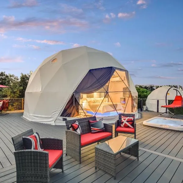 Udoscape Eco-Glamping Resorts, hotel di Lago Vista