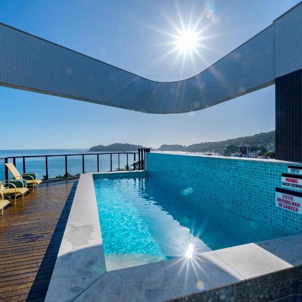 Confortável Loft com Vista Mar e piscina - Aion