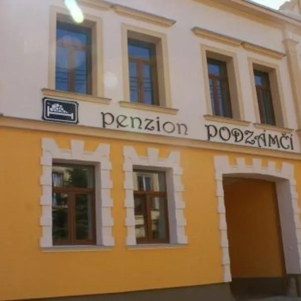 Penzion Podzámčí, hotel a Jaroslavice