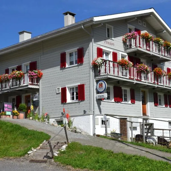 Gasthaus Alpina, hotel v destinaci Tschappina