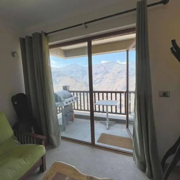 Departamento en Centro de ski Valle Nevado – hotel w mieście Valle Nevado