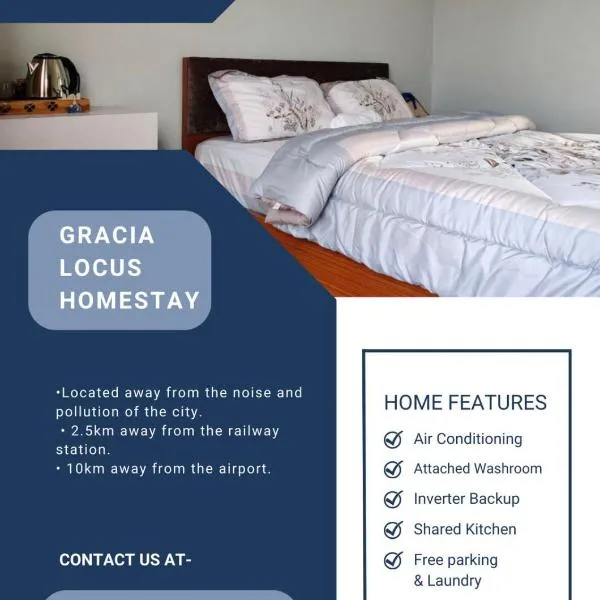 Gracia Locus- Home Comfort, hotel di Dimāpur