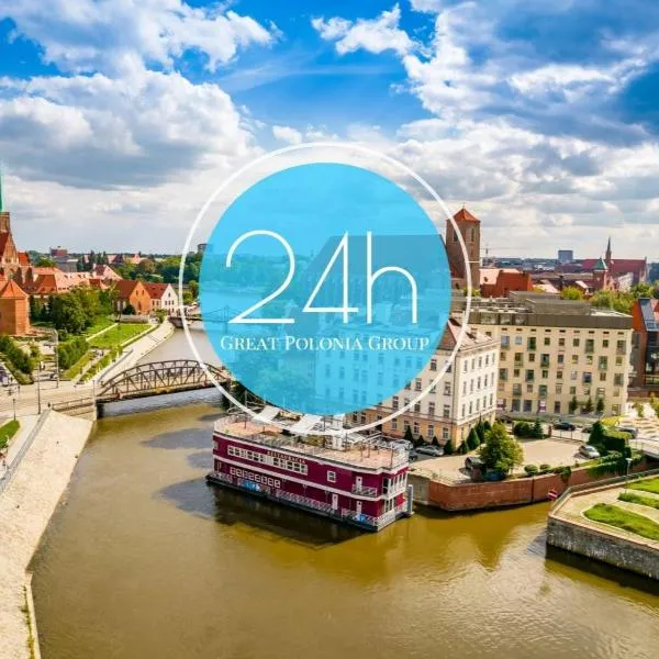 Great Polonia River Boat Apartments Wrocław, hotel ve Vratislavi