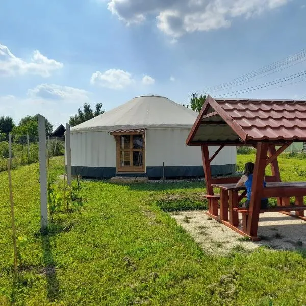 Szent Márton Jurtaszállás Zalakaros közelében, hotell sihtkohas Nagyrécse