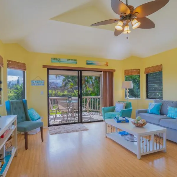 Hanalei Bay Villa Cottage 2Br 2Ba with Mountain Views HBV24, hotel v destinaci Princeville