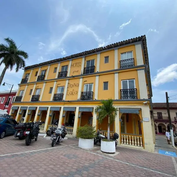 Hotel Posada Doña Lala、トラコタルパンのホテル