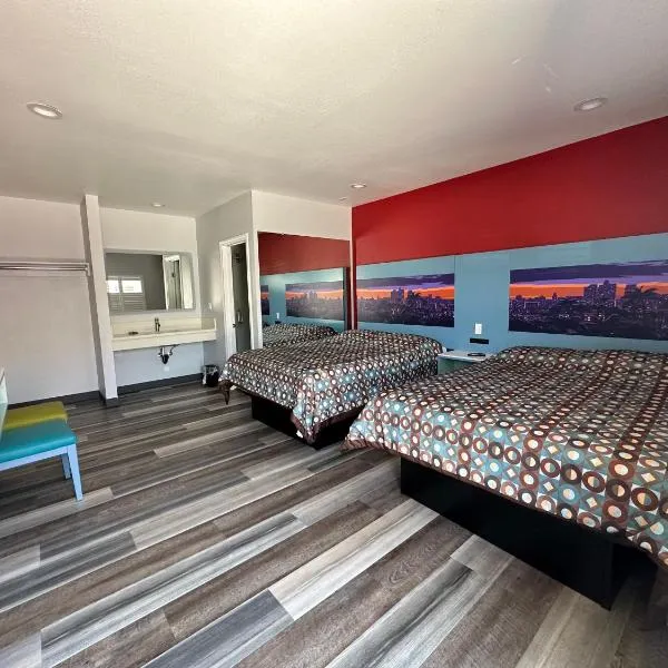La Casa Motel, Los Angeles - Burbank Airport, hotel v destinaci Sun Valley
