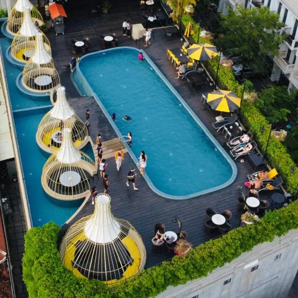 The Twizt - Lifestyle Hostel & Hotel, hotel v Siem Reap