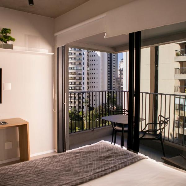 Studio 31 m2 com Terraço Parque Ibirapuera Itaim Bibi