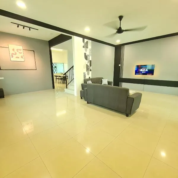 Air-home M1 Simpang near Aulong Econsave, 4BR, 10pax, Netflix, hotel a Simpang